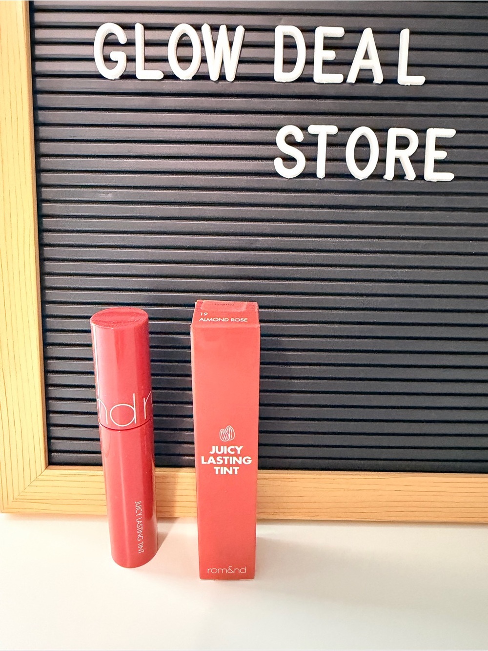 rom&nd Juicy Lasting Tint #19 Almond Rose 5.5g NEW
